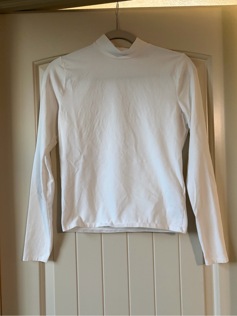 Hollister Mock Neck Long Sleeve Top